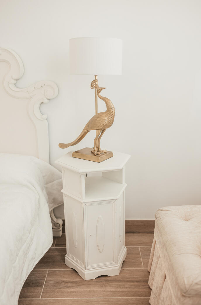 Decoracion el la habitación de la novia