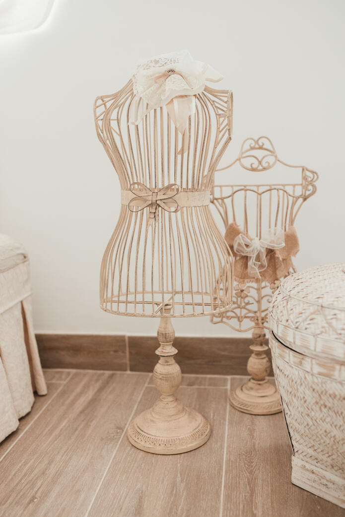 Decoracion el la habitación de la novia